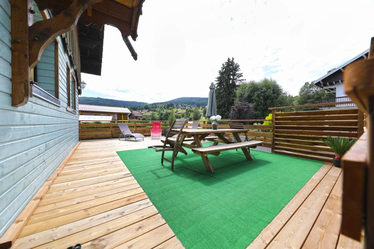 Chalet En Couleurs 종루프 롱지메르 외부 사진